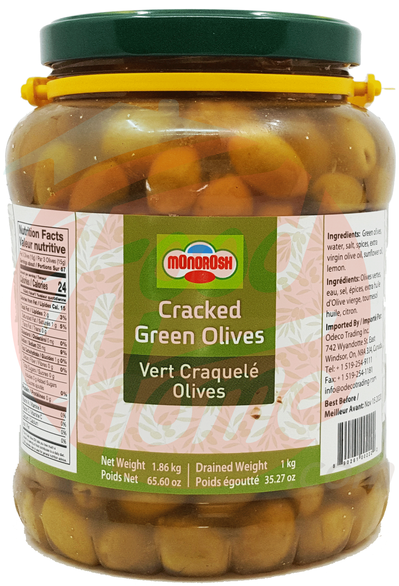 Monorosh  cracked green olives Full-Size Picture